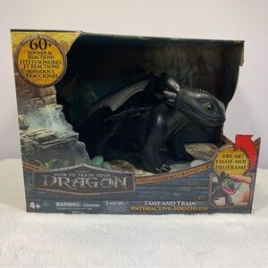 Dreamworks Dragons How to Train Your Dragon, Tame & Train Interactive Toothless